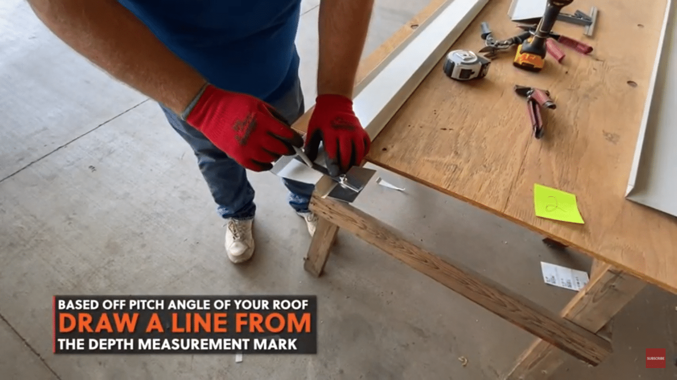 How To Install Reglet Flashing On A Metal Roof